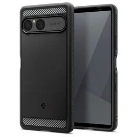 Spigen Rugged Armor viedtālruņa apvalks Sony Xperia 10 VII - matēta melna