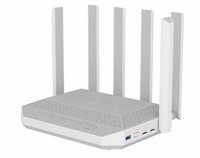 Keenetic Hero 5G (KN-4110) bezvadu maršrutētājs 2.5 Gigabit Ethernet Dual-band (2.4 GHz / 5 GHz) pelēks, balts