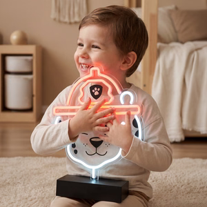 Неоновый LED-светильник на подставке Paw Patrol - Marshall OW-120646