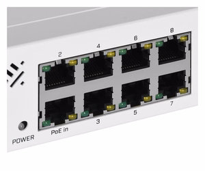 Komutators MIKROTIK CSS610-8G-2S+IN 8 porti Gigabit 2xSFP+