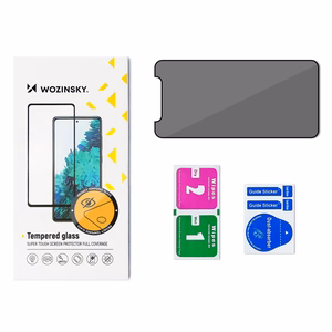 Wozinsky Privacy Glass Samsung Galaxy S23+ aizsargstikls ar Anti Spy privātuma filtru