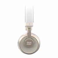 Bezvadu uz ausīm austiņas Blue Star BH02 baltas
