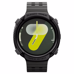 Spigen Rugged Armor viedtālruņa apvalks Samsung Galaxy Watch 8 44mm - matēts melns