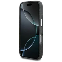 KARL LAGERFELD viedtālruņa apvalks IPHONE 17 Pro, ar magnētisko MagSafe, (KLHMP17LHGKCGKBK, IML Glitter k&C Sketch Logo) melns