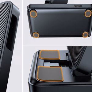 Bezvadu lādētājs Joyroom JR-WQS02 4in1, melns (iPhone / Apple Watch / Airpods)