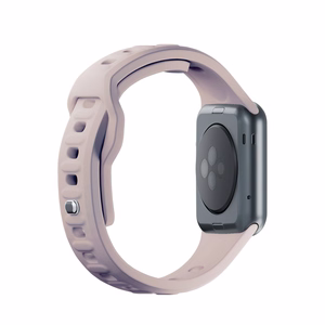 3mk silikona siksniņa Apple Watch, 38/40/41/42 mm, Latte, mazais izmērs