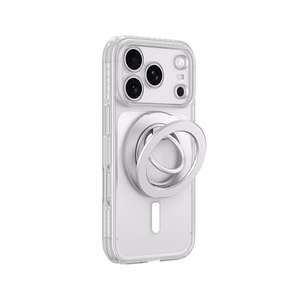 AmazingThing Titan Pro Lens Ring Set maciņš modelim iPhone 18 Pro, ar kameras aizsargu un magnētisko gredzenu, saderīgs ar MagSafe – krāsa: caurspīdīga