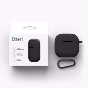 Etteri silikona maciņš AirPods 3 melns