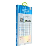 Aizsargstikls Bestsuit Elastīgais hibrīdstikls 5D Samsung Galaxy S23 melns