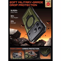 Viedtālruņa apvalks Supcase UB Grip Mag MagSafe iPhone 17 Pro Max - zaļš