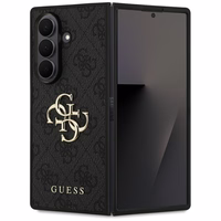 Viedtālruņa apvalks GUESS SAMSUNG Z Fold7 GUHCZFD74GMGGR (4G PU ar lielu logotipu) melns