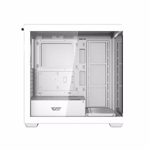 Darkflash DS900W datora korpuss bez ventilatoriem (balts)