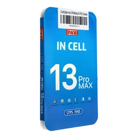 LCD ekrāns iPhone 13 Pro Max ar digitizeru - melns