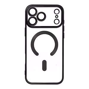 Electro Mag Cover case for iPhone 17 Pro Max compatible with MagSafe black