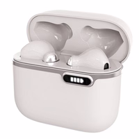 ART bezvadu austiņas Bluetooth TWS ar dokstaciju Type C AP-TW-B4W balta