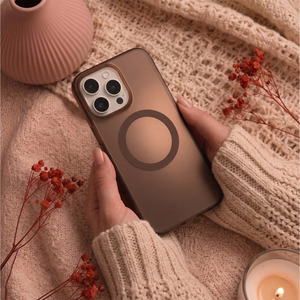 Tecto Shield Mistiq Mag vāciņš iPhone 13 / 14 6,1", brūns