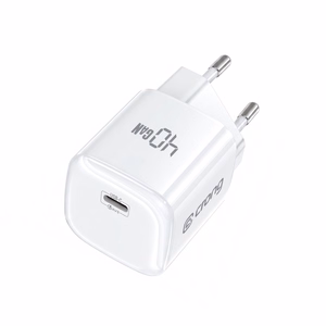 Crong NEO GaN USB-C PD lādētājs ar AVS, 40 W, balts
