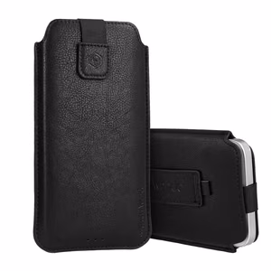 Wonder SPECIAL apvalks (Izmērs XL) Iphone 15/15 Pro/Iphone 16/16 Pro/Samsung S24/S24 Plus/S25/S25 Plus/A53/A55 5G melns