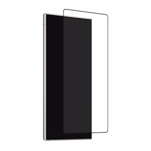 Puro Frame rūdīts stikls priekš Samsung Galaxy S26 Ultra - ar melnu rāmi