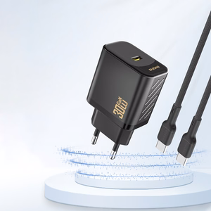 Dudao A27P 30W PD GaN Зарядное устройство USB-C - чёрный