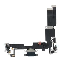 Uzlādes fleksis USB IPHONE 14 Plus melns (izvilkts)