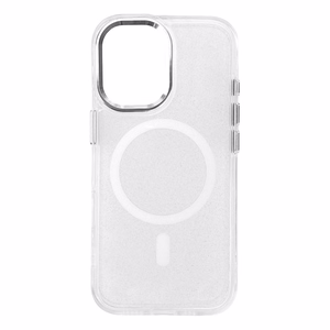 Spīdošs vāciņš Samsung Galaxy S26, saderīgs ar MagSafe - White