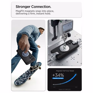 Spigen Tough Armor Mag MagSafe priekš Samsung Galaxy S26 Ultra melns