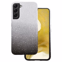 Viedtālruņa apvalks (m) BLING Samsung Galaxy S22 Plus melns