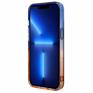 BMW Gradient Bumper Magnētiskais viedtālruņa apvalks iPhone 15 Plus / 14 Plus - pelēks