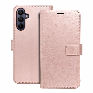 MEZZO viedtālruņa apvalks SAMSUNG A15 4G / A15 5G mandala rozā zelts