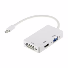 Adapteris mini DisplayPort uz HDMI, DVI, VGA