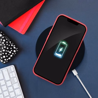 Viedtālruņa silikona apvalks XIAOMI Redmi Note 14 5G persikas krāsā