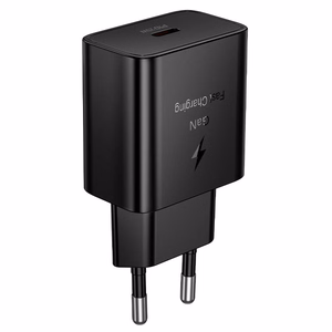 Telefona lādētājs Hoco USB C QC PD 25W N76 melns