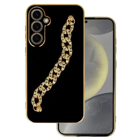 Viedtālruņa apvalks Samsung Galaxy S23 FE dizains 4 melns