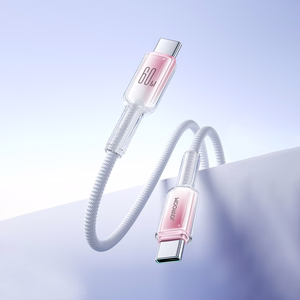 USB-C - USB-C kabelis Joyroom S-A42 60W 1.2m balts