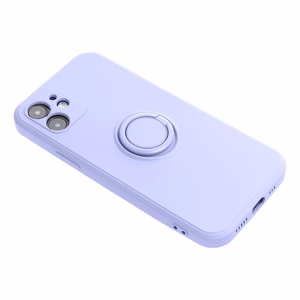 Silikona gredzenveida apvalks viedtālrunim IPHONE 7 / 8 / SE 2020 / SE 2022 - violets