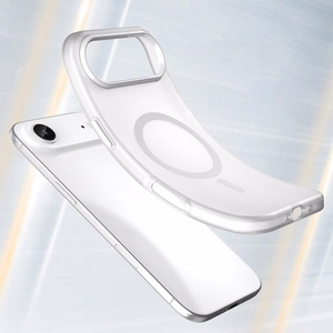 Magnētiskais abrazīvais viedtālruņa apvalks iPhone 17 Air, saderīgs ar MagSafe - matēts balts