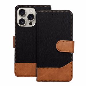 JEANS grāmata IPHONE 16 Plus melna