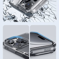 Nillkin Nature Pro viedtālruņa apvalks iPhone 16 Pro - caurspīdīgs un balts