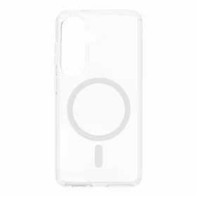 Maciņš for Samsung S26 Forcell F-Protect Clear Hybrid Premium saderīgs ar MagSafe caurspīdīgs