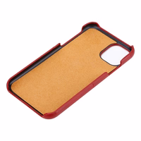 Crong Neat Cover - iPhone 11 Pro maciņš with Pockets (sarkans)