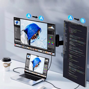Wozinsky WCCH-01 USB-C - HDMI 4K 60Hz kabelis 1.8 m - melns