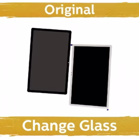 LCD Displejs Saderīgs ar Samsung T505 / T500 Tab A7 2020 Balts (Renewed: China)