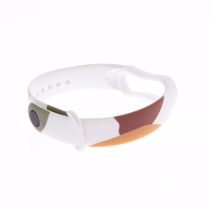 Siksniņa Moro josla Xiaomi Mi Band 3 / 4 silikona siksniņa pulksteņa aproce raksts 4
