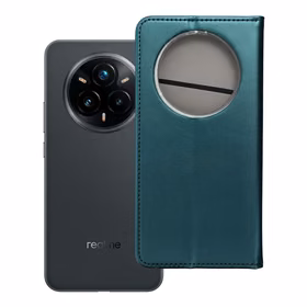 Viedtālruņa apvalks SMART MAGNETO REALME 14 PRO PLUS - tumši zaļais
