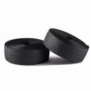 Rockbros EVA velosipēda stūres lente ar „Hot Pressed“ rakstu, melna