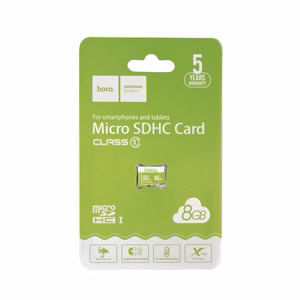 HOCO atmiņas karte microSD 8GB klase 10