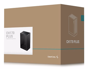 DeepCool CH170 PLUS tornis melns