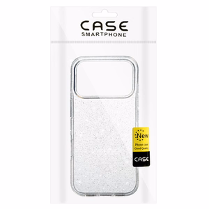 Crystal Glitter чехол для Iphone 17 Pro Max серебристый