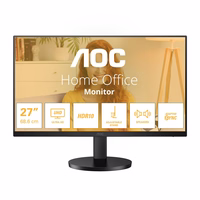 AOC U27B3AF computer monitor 68.6 cm (27") 3840 x 2160 pixels 4K Ultra HD LED melns